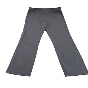 Public Rec Men's 42x34 Stretch Performance Pants Gray Slim Fit Travel Preppy